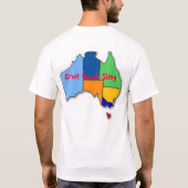 Großer australischer Jargon T-Shirt (Rückseite)