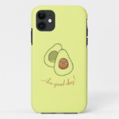 Großer Avocado Phone Case (Rückseite)