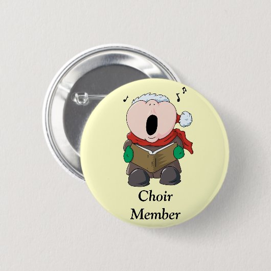 Großer BackenCaroler Button (Vorne & Hinten)