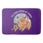 GROSSER BAD MAT - LILA MIT LOGO 2025 BADEMATTE (Vorderseite)