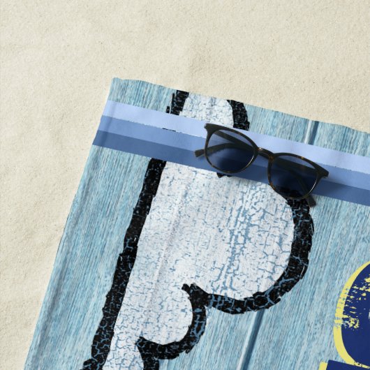 Großer Badetuch individueller NameShack (Beispiel)