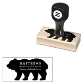 Großer Bär Gummistempel (Stempel)