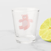 Großer Bär Schnapsglas (Rückseite)