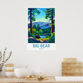 Großer Bärensee 2 Poster (Küche)