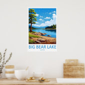 Großer Bärensee 3 Poster (Küche)