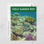 großer Barfisch Postkarte (Vorne/Hinten)