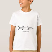 Großer Barracuda-Logo T-Shirt (Vorderseite)