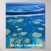 Großer Barrier Reef Print Poster (Vorne)