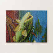 Großer Baß Puzzle (Horizontal)