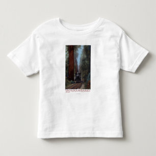 Großer Baum-Bahnhof Kleinkind T-shirt