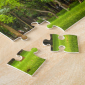 Großer Baum im Park Puzzle (Seite)