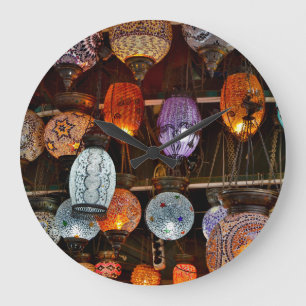 Großer Bazar in Istanbul, Turkey Große Wanduhr