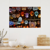 Großer Bazar in Istanbul, Turkey Poster (Küche)