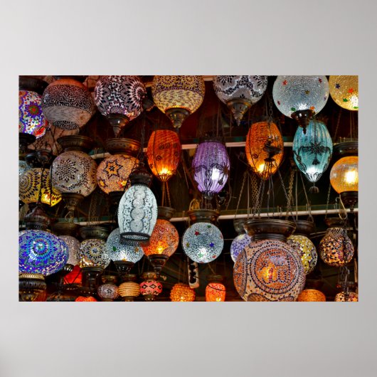 Großer Bazar in Istanbul, Turkey Poster (Vorne)