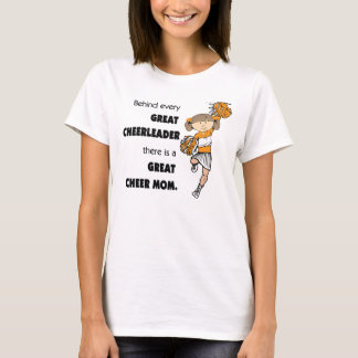 Großer Beifall Mama-Orange T-Shirt
