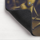 Größer! Besser! Industrialisieren Sie! Mousepad (Ecke)