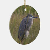 Großer Blau Reiher Vogel Ornament (Rechts)