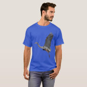 GROSSER BLAUE HERON Wildlife T - Shirt (Vorne ganz)