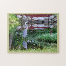 Großer blauer Zen Puzzle