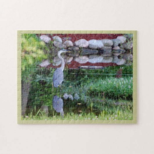 Großer blauer Zen Puzzle (Horizontal)