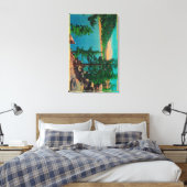 Grosser Blick auf den Bärensee im Rim o' The World Leinwanddruck (Insitu (Schlafzimmer))