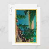 Grosser Blick auf den Bärensee im Rim o' The World Postkarte (Vorne/Hinten)