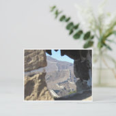großer Blick auf die Wand Postkarte (Stehend Vorderseite)