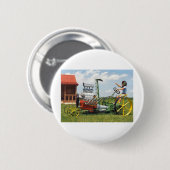 Großer Block-Rasenmäher Button (Vorne & Hinten)
