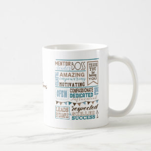 Großer Boss-Tasse-Geschenk Kaffeetasse