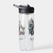 Großer Boss Winter Pinguin Design Trinkflasche (Rechts)