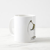 großer Brachvogel, tony fernandes Kaffeetasse (Vorderseite Links)