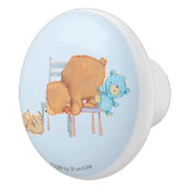 Großer Braunbär, Kaliko u. schlaffe Stühle des Keramikknauf (Rechts)