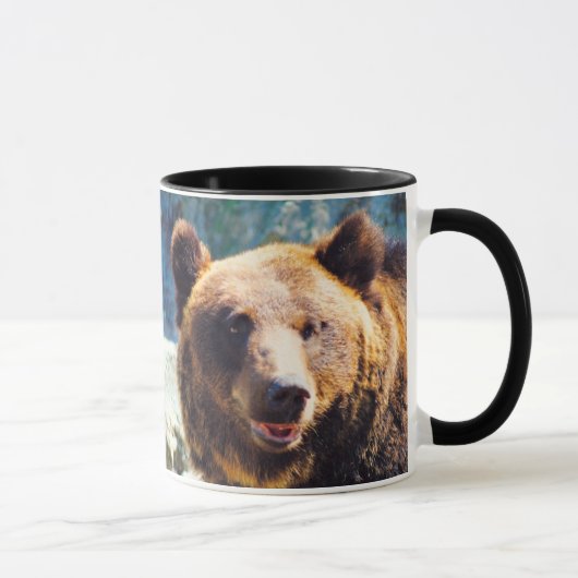 Großer Braunbär Tasse (Rechts)