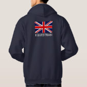 GROSSER BRITISCHER REITER HOODIE (Rückseite)