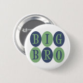 Großer Bro Knopf Button (Vorne & Hinten)