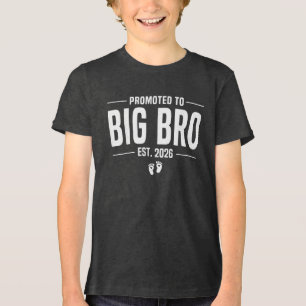 Großer Bruder 2026 zum Großen Bruder 2026 beförder Tri-Blend Shirt