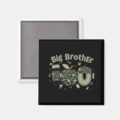 Großer Bruder Baby Bruder Junge Mutterschaft Junge Magnet (Vorderseite/Rückseite)