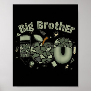 Großer Bruder Baby Bruder Junge Mutterschaft Junge Poster