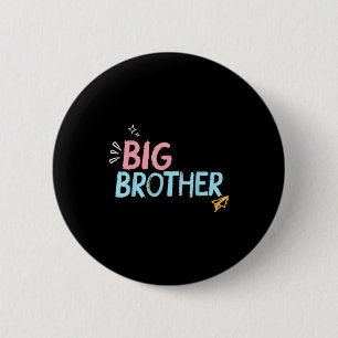 Großer Bruder Baby Bruder Junge Mutterschaft Tag d Button