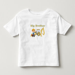 Großer Bruder Bagger Kleinkind T-shirt