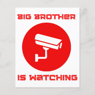 Großer Bruder beobachtet 1984 ingsoc