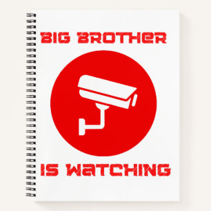 Großer Bruder beobachtet 1984 ingsoc Notizblock
