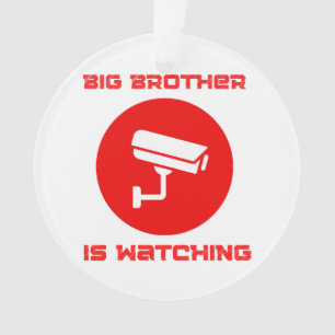 Großer Bruder beobachtet 1984 ingsoc Ornament