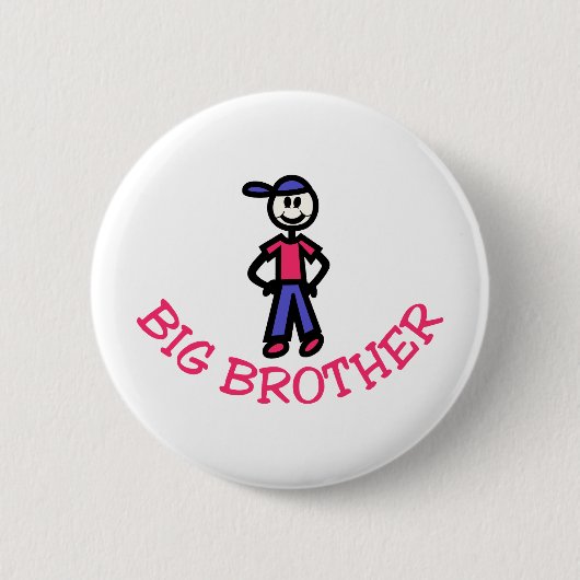 Großer Bruder Button (Vorderseite)