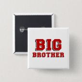 Großer Bruder Button (Vorne & Hinten)