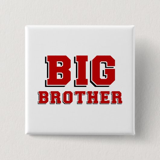 Großer Bruder Button (Vorderseite)