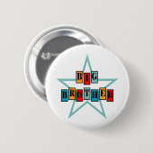 Großer Bruder Button (Vorne & Hinten)