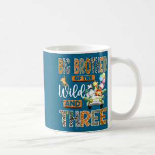 Großer Bruder der Wildnis und drei 3. Geburtstagsj Kaffeetasse