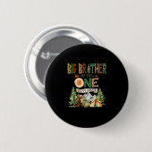 Großer Bruder des einen glücklichen Camper 1. Gebu Button (Vorne & Hinten)