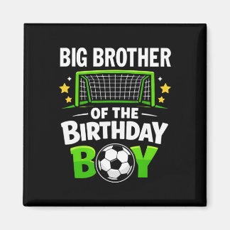 Großer Bruder des Geburtstags-Soccer-Ll-Familie M Magnet